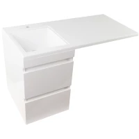 Тумба белый глянец 38 см Style Line Даллас СС-00002349