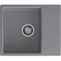 Кухонная мойка GranFest Urban 658L 58x49 см, темно-серый