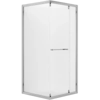 Душевой уголок Niagara NG-6635-34 100x100 см, профиль хром, стекло прозрачное