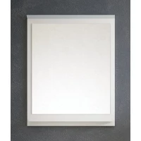 Зеркало 65x81,6 см белый глянец Corozo Блюз SD-00000002