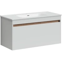 Тумба белый глянец 99 см Sancos Smart SM100W