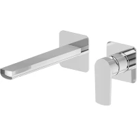 Смеситель для раковины Newform Haka 72026E.21.018 встраиваемый, без донного клапана, хром