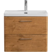 Тумба под раковину BelBagno Due DUE-600-2C-SO-RN-P 60,6 см, подвесная, Rovere Nature