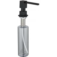 Дозатор для жидкого мыла Grocenberg AC0033BL встраиваемый, для кухни, черный матовый