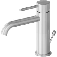 Смеситель для раковины Newform X-Steel 316 69610X.50.050 с донным клапаном, нержавеющая сталь