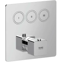 Термостат для ванны Remer Absolute AU99D3KB встраиваемый, хром