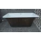 Акриловая ванна 160,5x77 см Lagard Evora Brown Wood lgd-evr-bw - 1