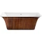 Акриловая ванна 160,5x77 см Lagard Evora Brown Wood lgd-evr-bw - 4