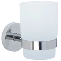 Стакан для зубных щеток Nofer Niza 16861.B настенный, хром