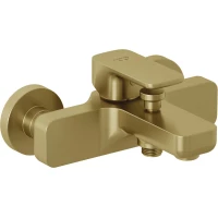 Смеситель для ванны Kludi Renon 42691N075 золотой матовый