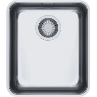 Кухонная мойка Franke Aton ANX 110-34 полированная сталь 122.0204.647