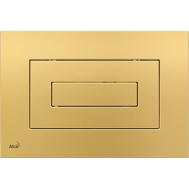 Смывная клавиша золото для двойного смыва AlcaPlast M475