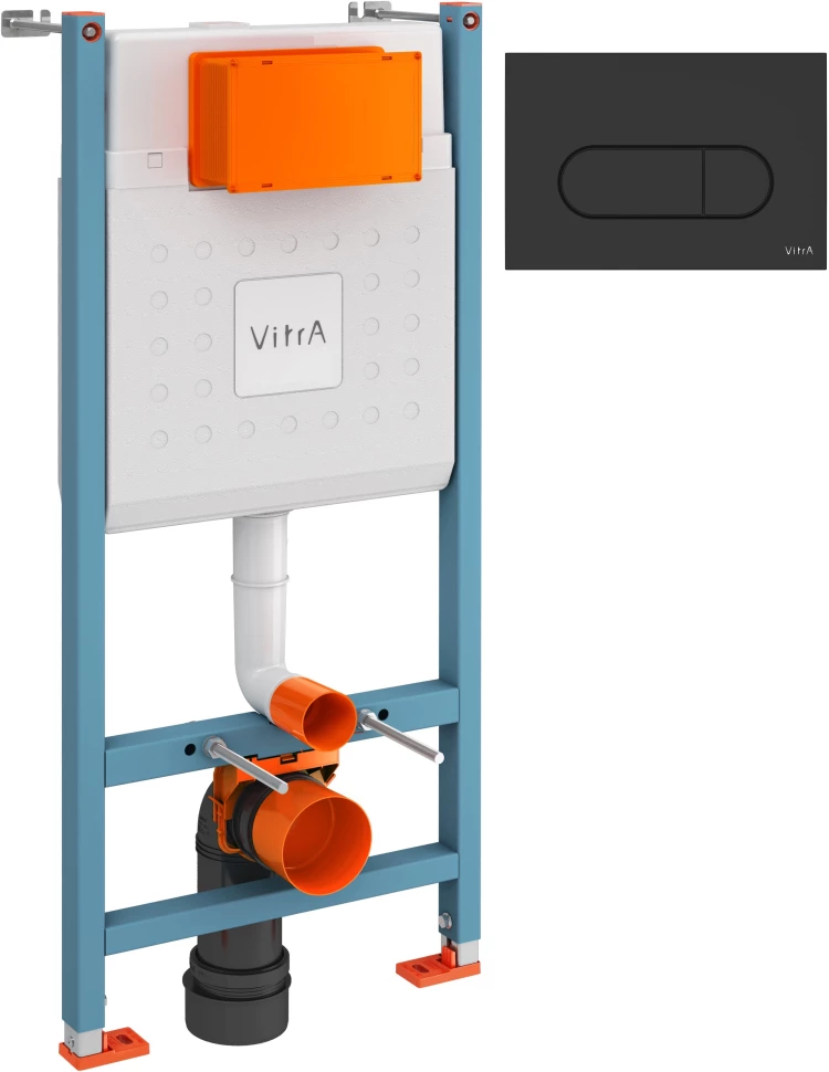 Монтажный элемент для подвесного унитаза VitrA Core 800-1874 монтажный элемент для подвесного унитаза 1150 мм berges novum d3 040233