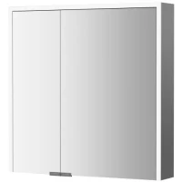 Зеркальный шкаф Esbano ES-5007NS ESMS5007NS 70x70 см, с LED-подсветкой, сенсорным выключателем, алюминий