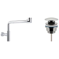 Сифон для раковины Wellsee Drainage System 182124000 + 182139000