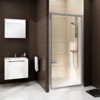 Душевая раздвижная дверь Ravak Blix BLDP2 120 сатин Grape 0PVG0U00ZG