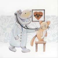 Плитка Kerama Marazzi Декор Айболит 1 20x20 VT/A501/5009