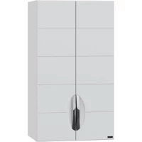 Шкаф двустворчатый Санта Родос 406006 48x80 см, белый глянец