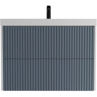 Тумба графит матовый/белый матовый 80,2 см Style Line Стокгольм ЛС-00002314