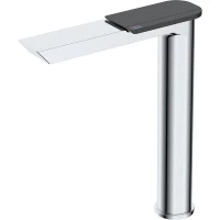 Смеситель для раковины Boch Mann Como BM9631 с донным клапаном, хром/черный