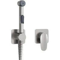 Гигиенический душ WasserKRAFT Spree A1451.275.100.092 со смесителем, никель