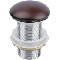 Донный клапан для раковины Bronze De Luxe 1001MB без перелива, медь матовая