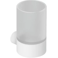 Стакан для зубных щеток Kludi Vela R 5897553 настенный, белый матовый