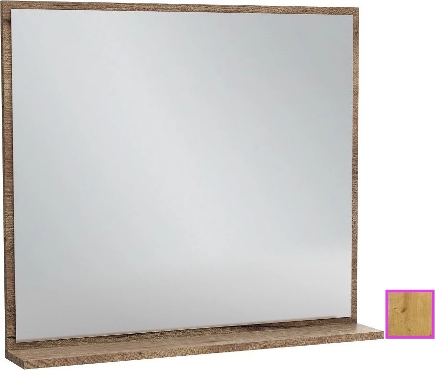 Зеркало 78,2х69,6 см арлингтонгский дуб Jacob Delafon Vivienne EB1597-E70 - фото 1