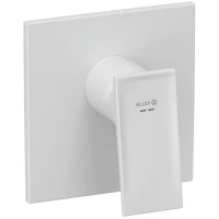 Смеситель для душа Kludi Decus 547555375 встраиваемый, белый матовый