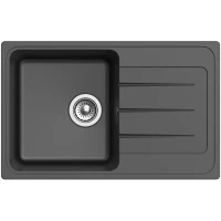 Кухонная мойка Ewigstein антрацит Elegant 50F