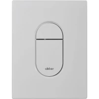 Кнопка смыва Abber AC0124MW для инсталляции, белый матовый