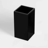 Стакан для зубных щеток Colombo Design MiniQ B1643.NM настольный, черный матовый