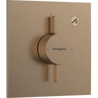 Смеситель для душа Hansgrohe DuoTurn E 75617140 встраиваемый, бронза