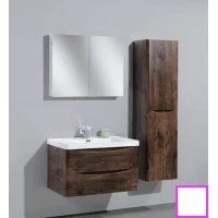 Тумба с раковиной белый глянец 80 см BelBagno Ancona-N ANCONA-N-800-2C-SO-BL + EA-800-LVB