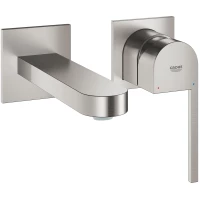 Смеситель для раковины Grohe Plus 29303DC3 встраиваемый, без донного клапана, суперсталь