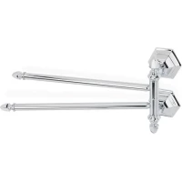 Полотенцедержатель Stil Haus Marte MA16(08) 43 см, поворотный, двойной, хром