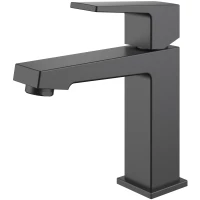 Смеситель для раковины Splenka S01.10.09 графит матовый