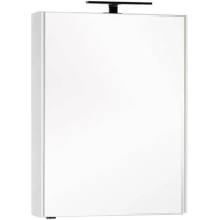 Зеркальный шкаф 64,5x85,1 см белый Aquanet Тулон 00183391