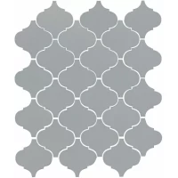 Плитка Kerama Marazzi Арабески Глянцевый серая 30х26 65012