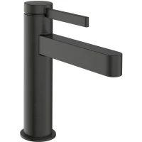 Смеситель для раковины Hansgrohe Finoris 76024340 CoolStart, с донным клапаном, черный хром матовый