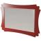 Зеркало 124,6x84,2 см красный матовый Caprigo Bourget 11032-B014 - 1