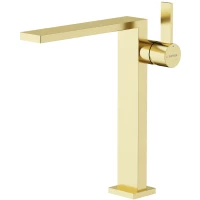 Смеситель для раковины Sancos Linn SC9020BG золотой матовый