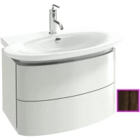 Тумба палисандр шпон 66 см 2 ящика Jacob Delafon Presquile EB1103-V13