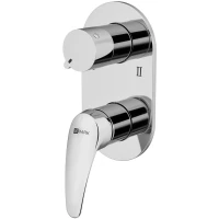 Смеситель для ванны Lemark Linara LM0427C встраиваемый, хром