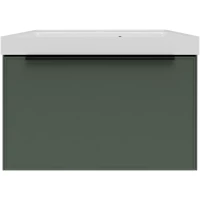 Тумба под раковину La Fenice Simpla FNC-01-SIM-G-60 60 см, подвесная, серо-зеленый матовый