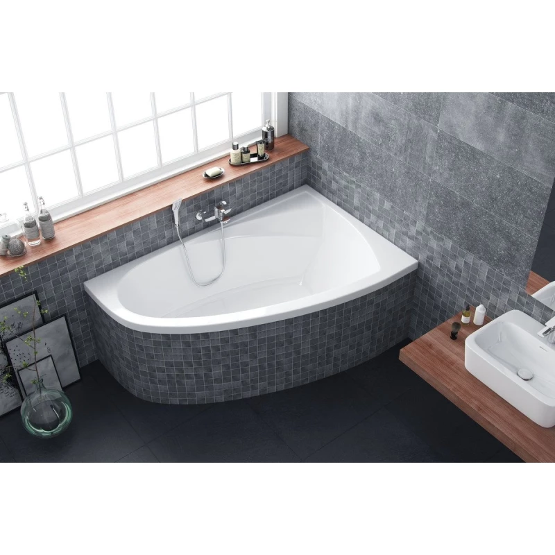 Акриловая ванна 150x95,5 см правая Excellent Aquaria Comfort WAEX.AQP15WH