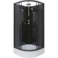 Душевая кабина 90x90x240 см Niagara NG-6501-14BKT тонированное