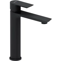 Смеситель для раковины Damixa Apollo 470250300 без донного клапана, черный матовый