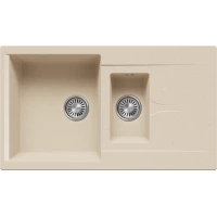 Кухонная мойка Polygran Brig-870 опал 855502