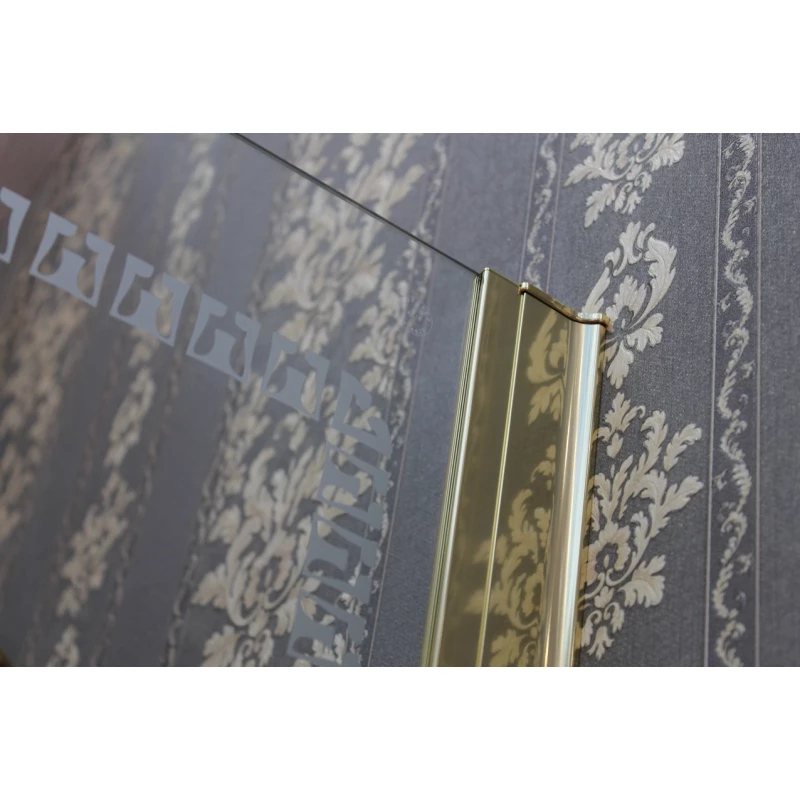 Душевая дверь распашная Cezares Royal Palace 130 см прозрачное с матовым узором ROYAL PALACE-A-B-13-30+60/40-CP-G